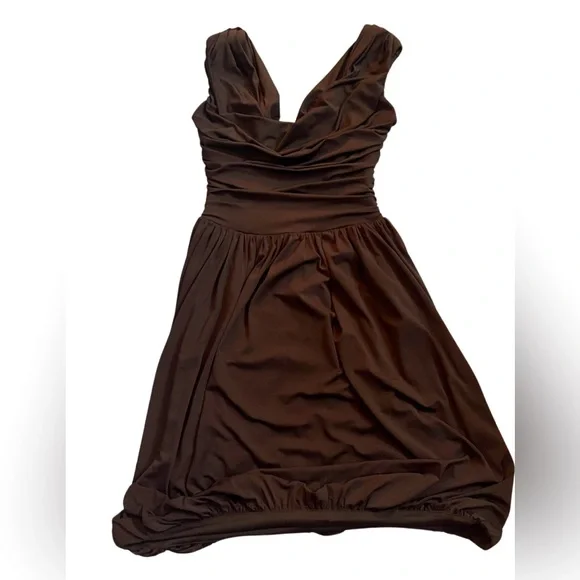 Maggy London | Dresses | Maggy London Womens Chocolate Brown Formal Dress |  Poshmark